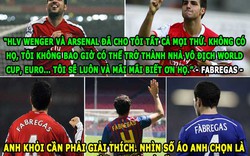 HẬU TRƯỜNG (4.2): Mourinho “hóa” Van Gaal, Fabregas mãi yêu Arsenal