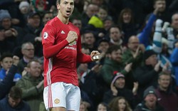 “Xé lưới” Leicester, Ibrahimovic lập kỷ lục chưa từng có