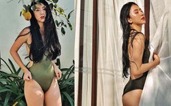 Quỳnh Anh Shyn sexy với áo tắm khoét hông "hiểm hóc"