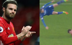 Clip: Juan Mata triệt hạ Vardy như “đấu võ” tại V.League