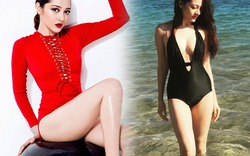 Bảo Anh tích cực mặc bikini, áo hở eo "đốt mắt" fan