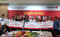 Vietlott bất ngờ trao giải cùng lúc cho 3 người trúng jackpot