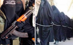 Nữ “cảnh sát đạo đức” IS đeo hàm kim loại để cắn chết người mắc lỗi