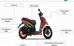 Rò rỉ thông tin Aprilia SR 150 bản đua