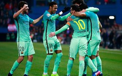 Clip MSN tỏa sáng, Barcelona “đánh tennis” với Alaves