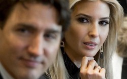 Con gái Trump "choáng" khi gặp Thủ tướng Canada điển trai