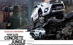 Toyota Hilux 2.4G Limited Edition nổi bật với ngoại hình mạnh mẽ