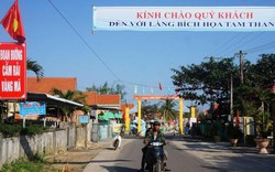 Cấm rải vàng mã tại "làng bích họa" ở Quảng Nam