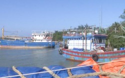 Quảng Trị: Cửa biển bị bồi lấp, ngư dân không thể ra khơi