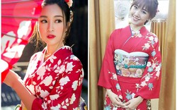 HH Mỹ Linh, Hari Won diện kimono đẹp tựa gái Nhật