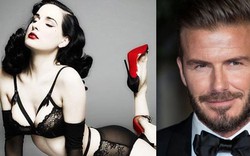 Phong cách sexy của vũ nữ thoát y khiến Beckham mê mệt