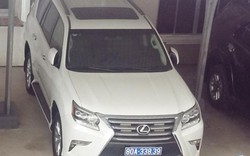 Cà Mau gỡ biển 80A trên 2 xe Lexus do doanh nghiệp tặng