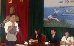 MC Phan Anh làm đại sứ chương trình trồng rau xanh gửi Trường Sa