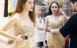 Hương Giang Idol mặc thấu da "nóng rực" ở hậu trường