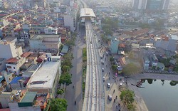 Ngắm tuyến đường sắt trên cao phục vụ 3 vạn khách mỗi giờ ở Hà Nội