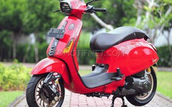 Soi Vespa Sprint 3V ie độ của dân chơi xứ vạn đảo