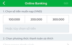 Grab cho phép nạp tiền như điện thoại trả trước