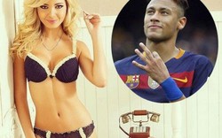 Người đẹp tụt áo cổ vũ Neymar đánh bại PSG