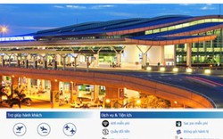 Tin tặc để lại "lời nhắn" trên website sân bay Tân Sơn Nhất