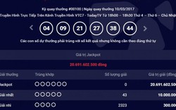 Cập nhật kết quả Vietlott ngày 10.3: Giải Jackpot 20 tỷ đồng chưa tìm thấy chủ nhân