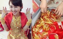 Hoa mắt với đám cưới "tắm trong vàng" của cô dâu Trung Quốc