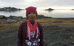 Cụ bà gốc Việt 70 tuổi chạy trên 7 lục địa trong 7 ngày