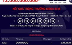 Xổ số Vietlott: Tìm thấy giải jackpot “khủng” thứ 18