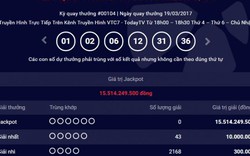 Kết quả Vietlott ngày 19.3: Giải Jackpot 15 tỷ chưa tìm thấy chủ nhân