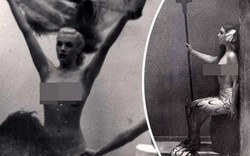 Lần đầu công bố ảnh nghệ sĩ múa khỏa thân năm 1950 ở Anh