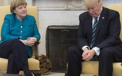 Phía sau hành xử lạ lùng của Donald Trump với bà Merkel
