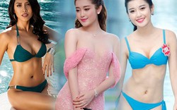 "Toát mồ hôi" khi Huyền My mặc mỏng tang, buông lơi át đàn chị