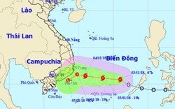 Cơn bão đầu tiên năm 2018 chính thức hoành hành trên Biển Đông