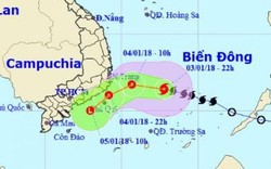 Dự báo thời tiết hôm nay (4.1): Bão số 1 suy yếu thành áp thấp nhiệt đới, Hà Nội có nơi có mưa, thấp nhất 16 độ C