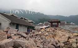 Quảng Ninh: Sắp khai hội, Yên Tử vẫn ngổn ngang công trình xây dựng