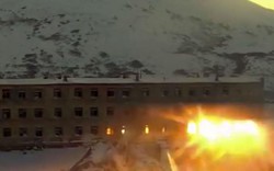Quân đội Nga trút 12 tấn thuốc nổ xóa sổ thị trấn "ma"