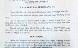 Hủy quyết định kỷ luật với cán bộ sinh con thứ ba