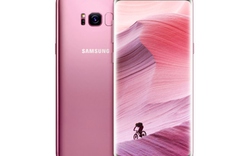 Lác mắt ngắm Galaxy S8 và Galaxy S8+ màu hồng Rose