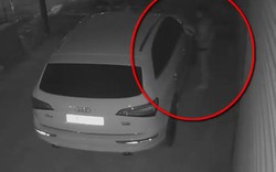 Clip: Xế sang Audi bị trộm "vặt gương" nhanh như chớp