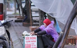 Rét dưới 10 độ: Người Hà Nội co ro, tê cóng trong mưa lạnh