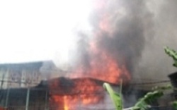 Nha Trang: Cháy lớn, 2 người bị thương vong