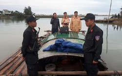 Quảng Nam: Cảnh sát đường thủy nổ súng bắt gỗ lậu