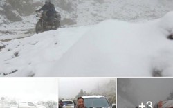 Thực hư thông tin tuyết rơi trắng đỉnh núi ở Nghệ An