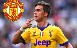 Juventus “hét giá”: M.U chồng 142 triệu bảng sẽ có Dybala