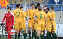 Kết quả vòng bảng giải U23 châu Á 2018 (11.1): U23 Australia thắng thuyết phục