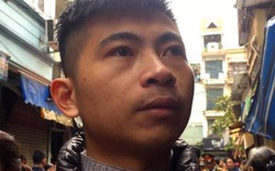 "Người hùng" kể phút cứu 2 cụ già trong vụ cháy nhà 4 tầng ở Hà Nội
