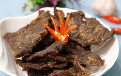 Cách làm thịt bò khô kiểu Hồng Kông thơm cay, dai ngọt để dành ăn Tết