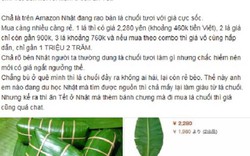 Lá chuối Việt Nam được rao bán giá 500.000 đồng/chiếc tại Nhật