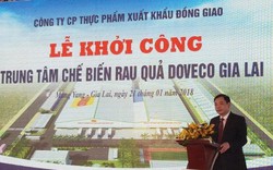 Khởi công Trung tâm chế biến rau quả lớn nhất Tây Nguyên