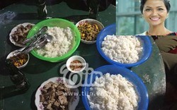 Nhà HH H’Hen Niê đãi dân làng món gì khi con gái về nhà sau đăng quang?