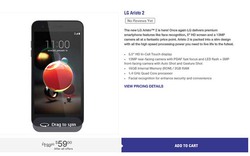 LG Aristo 2 chính thức ra mắt, giá "sinh viên"